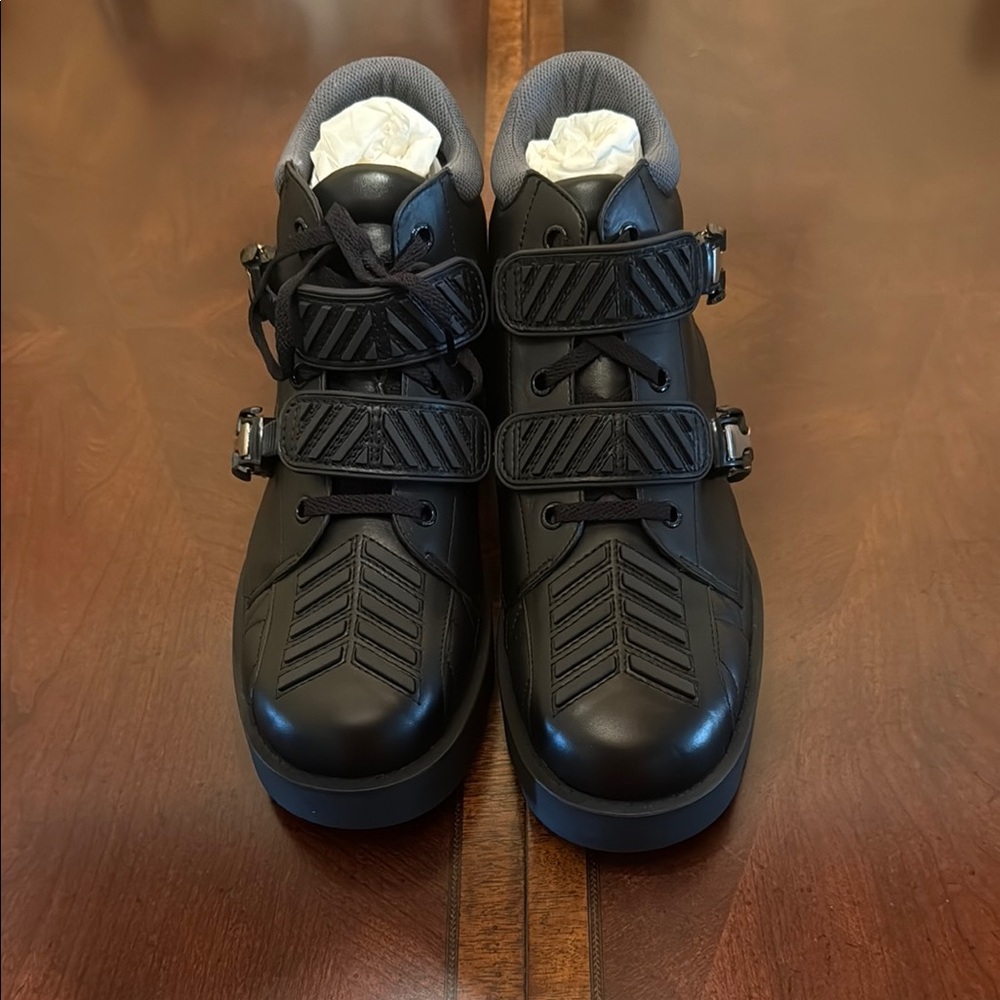Gucci Men's Black Strap Boots